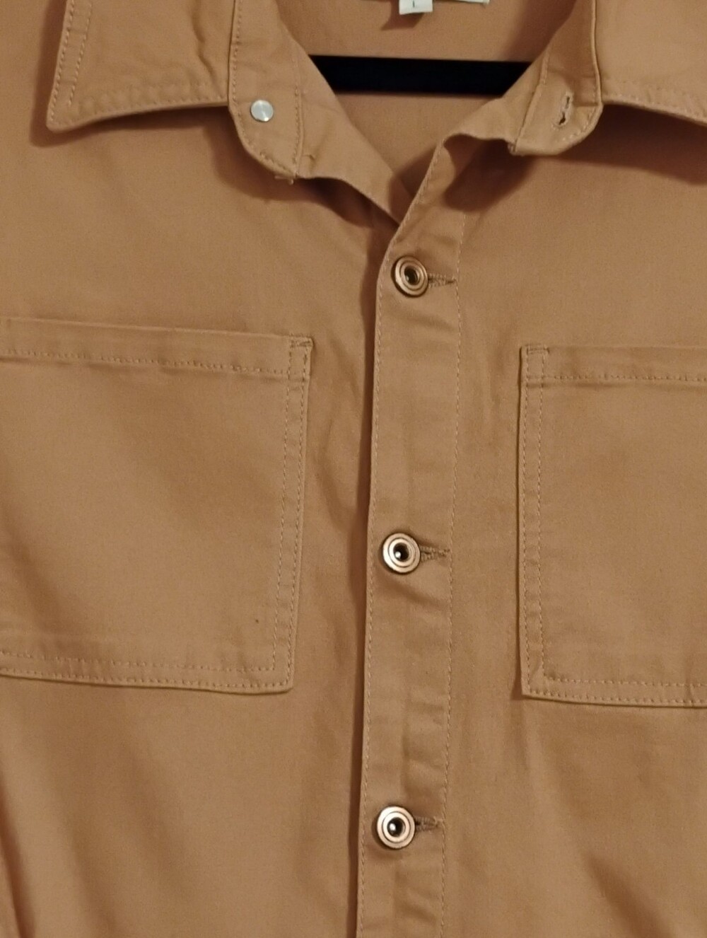 Regeneration By Celebrity Pink Women's Button Down Jumpsuit in Pink Salmon Sz. L - Picture 6 of 12